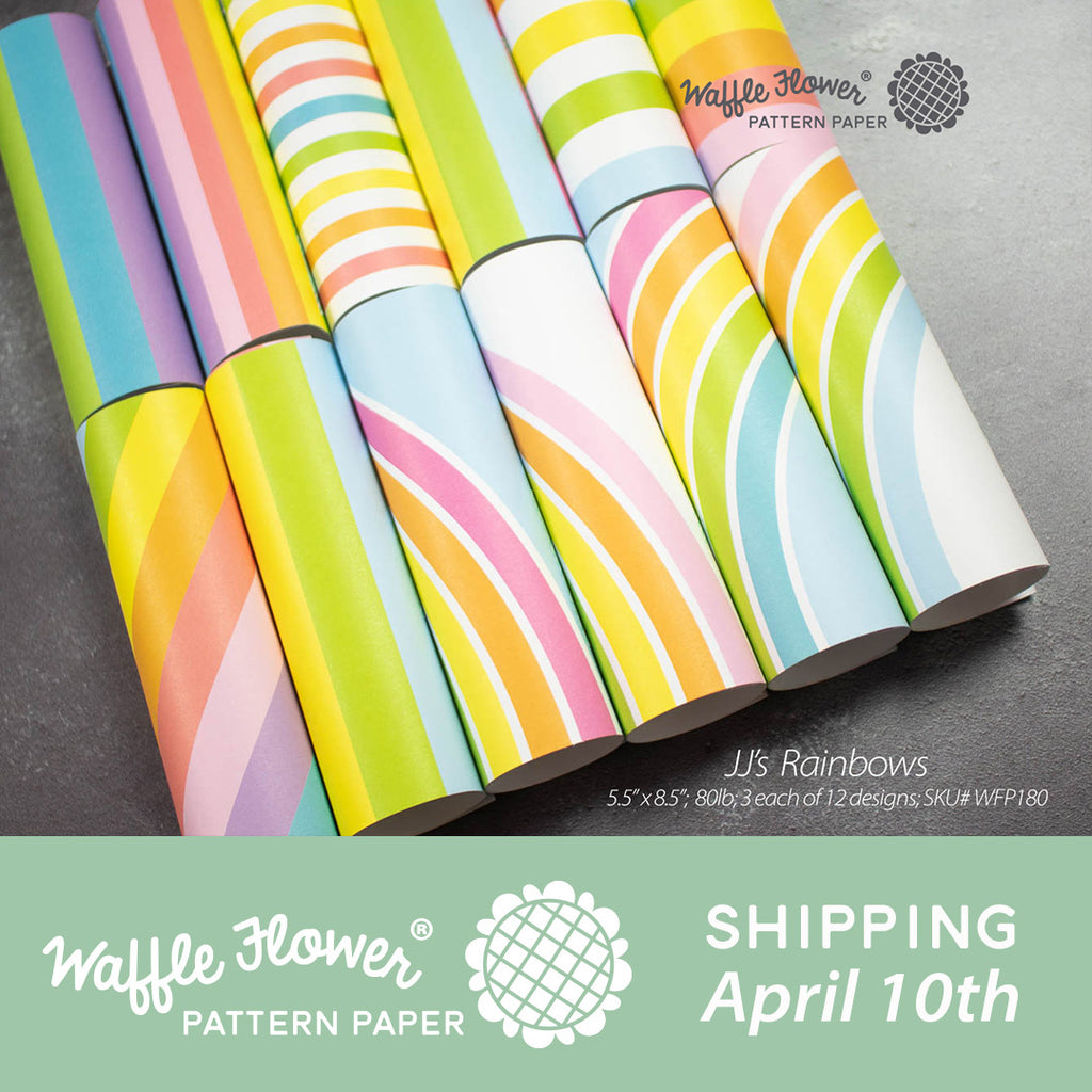 Waffle Flower Everyday Pattern Paper Release - JJ's Rainbows