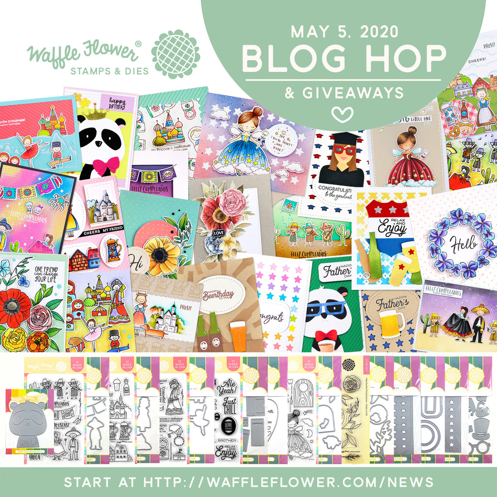 Waffle Flower May 2020 Release - Blog Hop & Giveaways