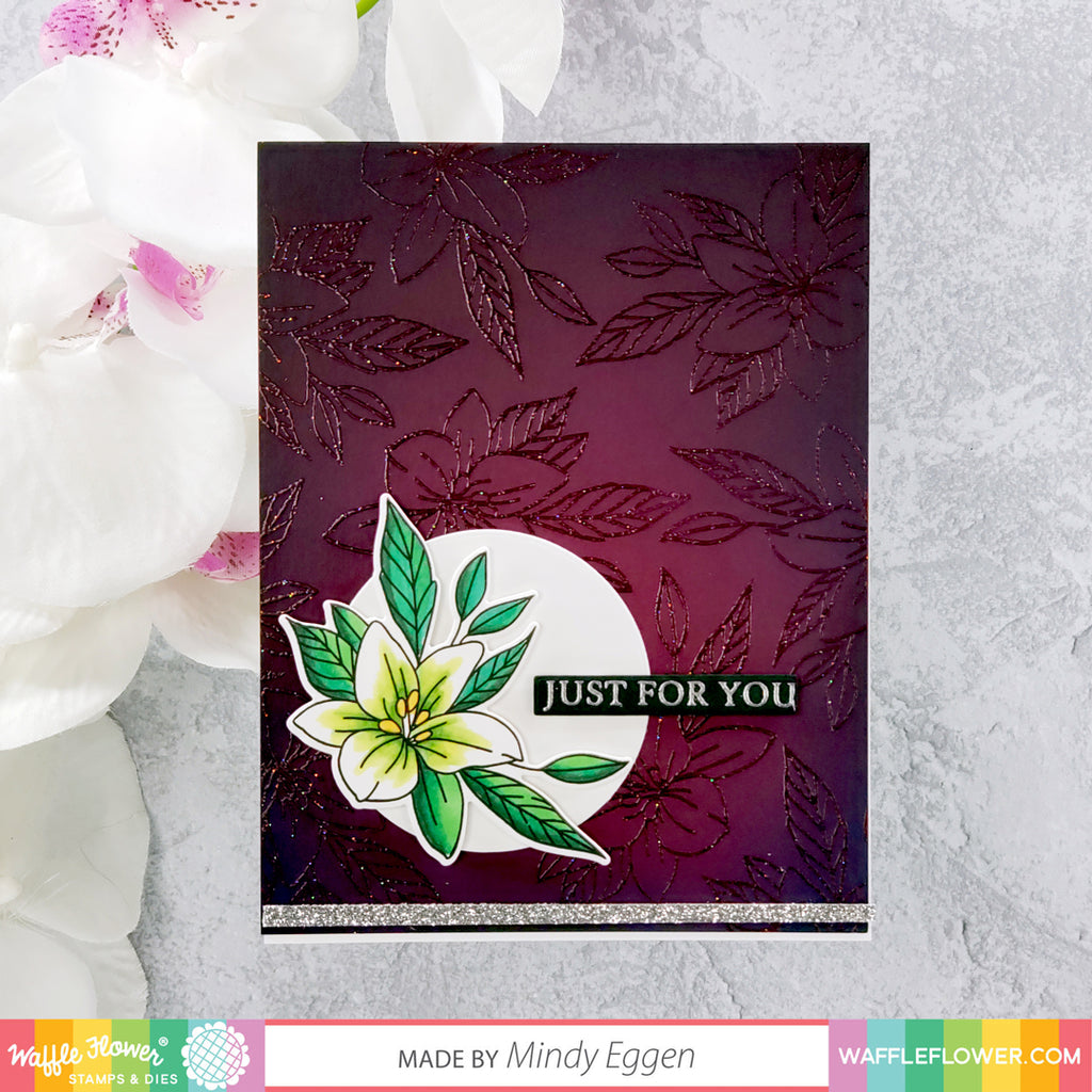 Potted Lily Stamp Set Inspiration with Mindy