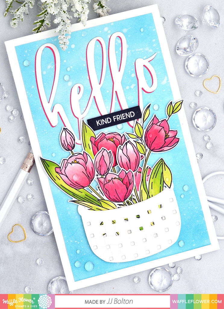 Ideas for Tulips Stamp Set by JJ Bolton