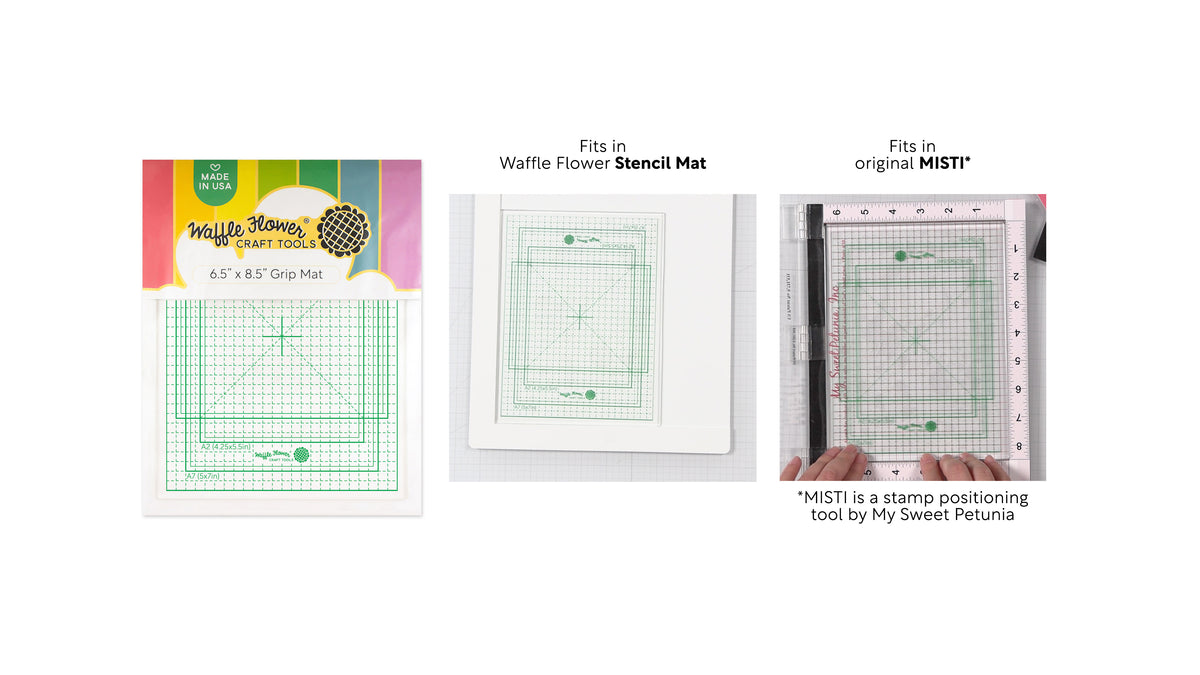Waffle Flower Crafts - Grip Mat - 6.5 x 8.5