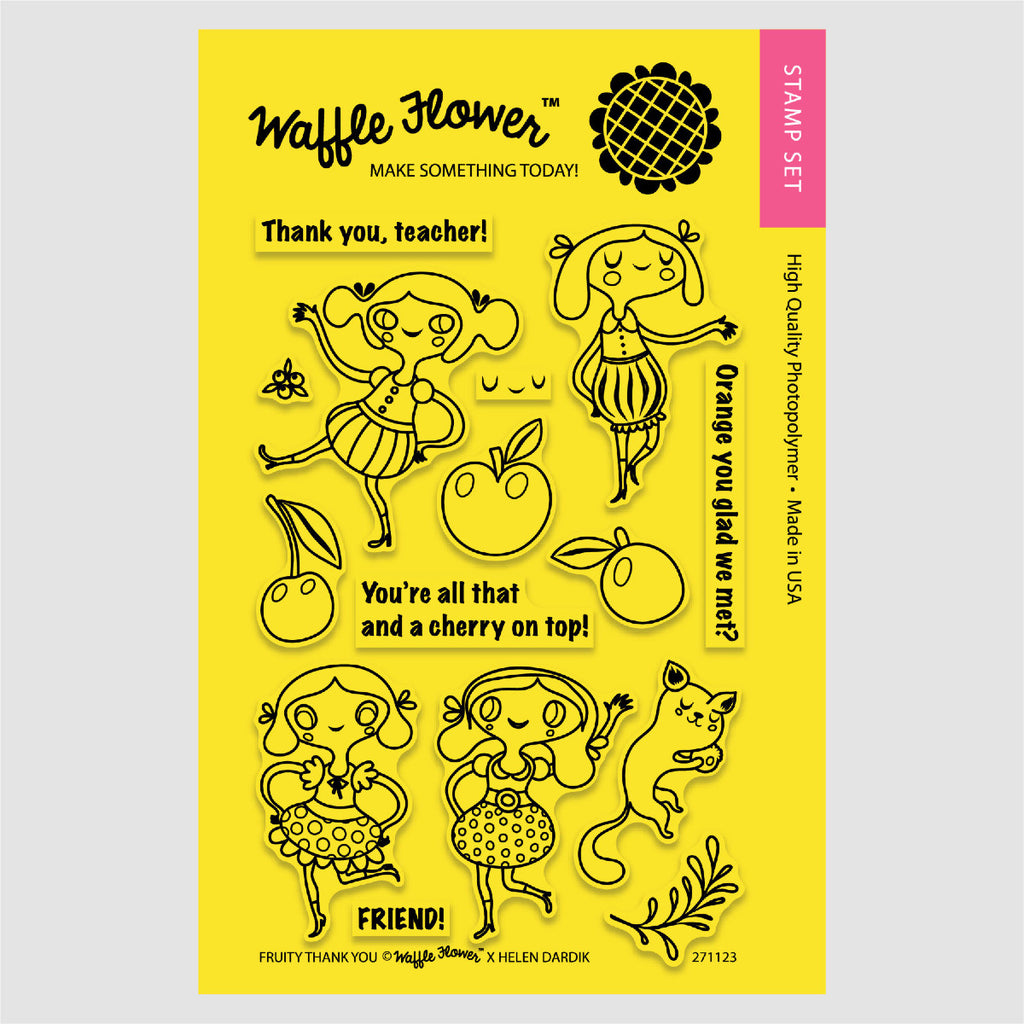 Fruity Thank You Stamp Set