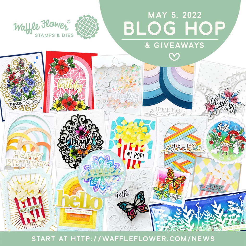 Waffle Flower May Release Blog Hop & Giveaways (WINNER)