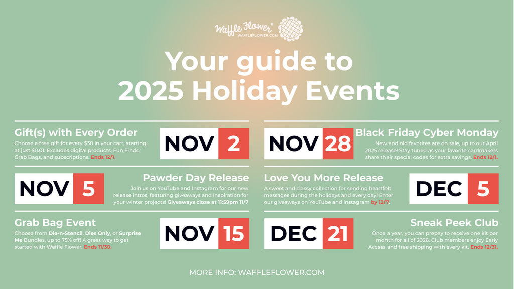 Your Guide to Waffle Flower 2025 Holiday Events
