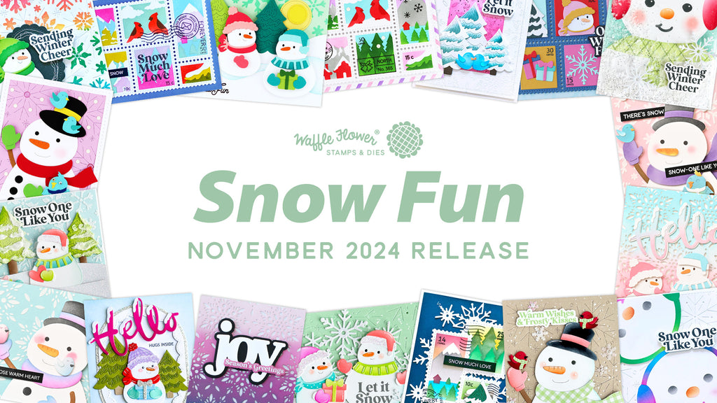 Snow Fun - Waffle Flower November 2024 Release Highlights