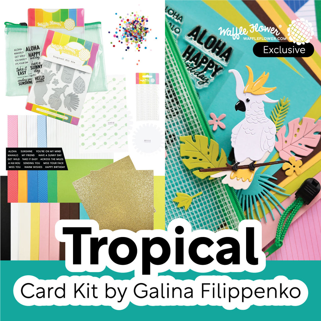 Intro to June Release - Day 1 - Tropical Card Kit