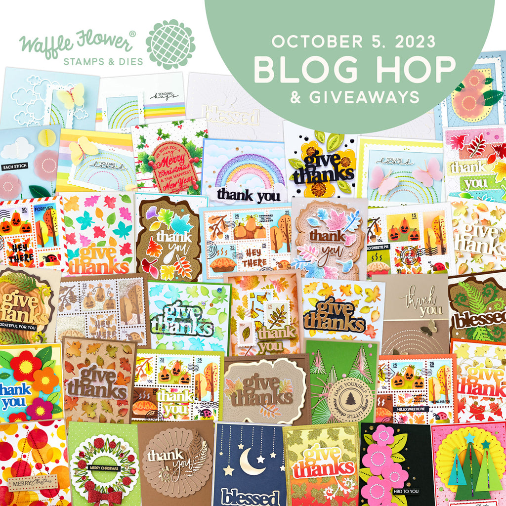 Waffle Flower 2023 October Release Blog Hop & Giveaway