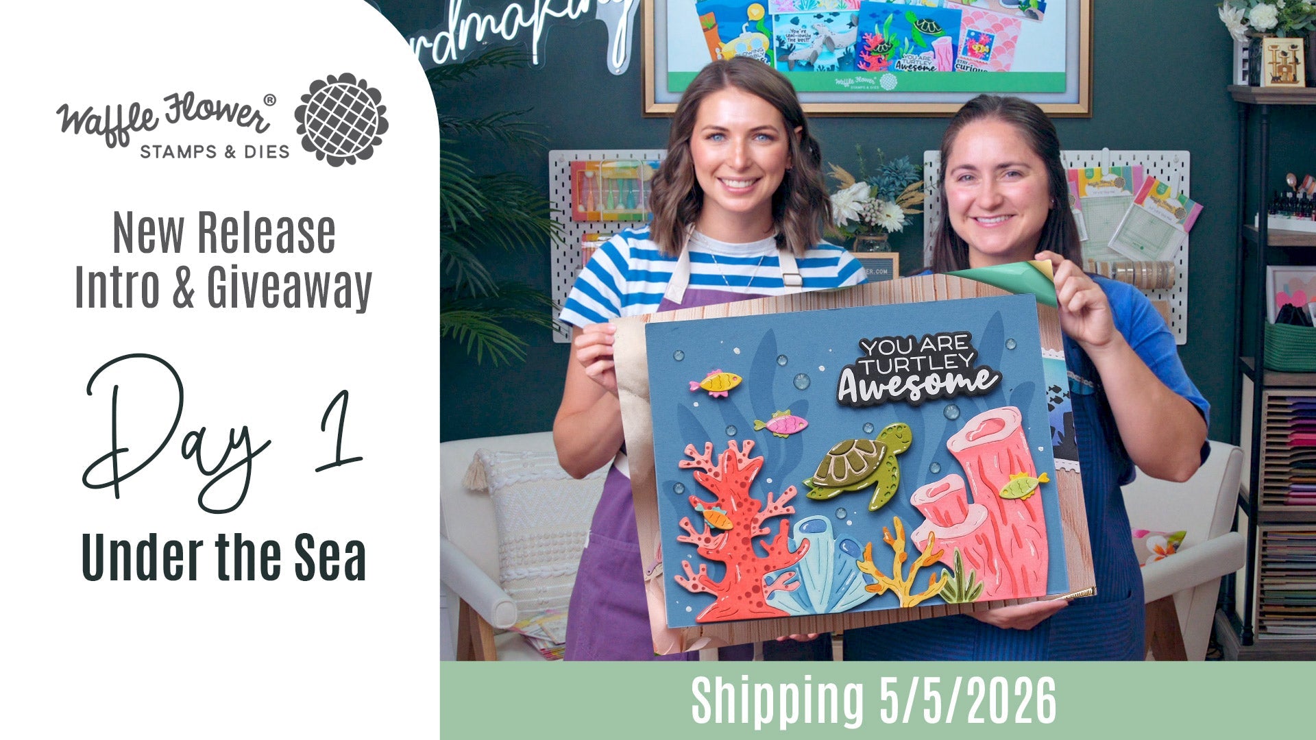 Intro to May Release - Day 1 - Under the Sea – WaffleFlower.com