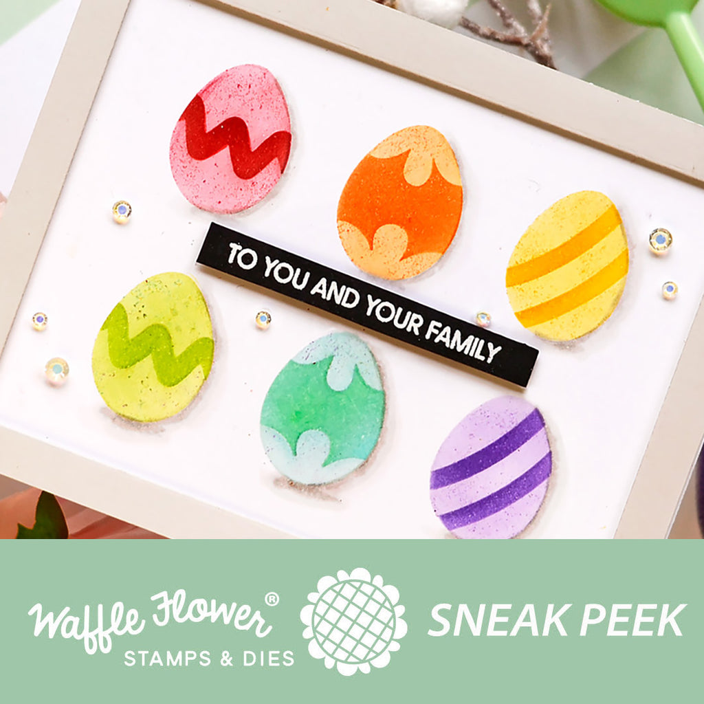 Intro to February Release - Day 2 Egg-cellent Dies and Stencils
