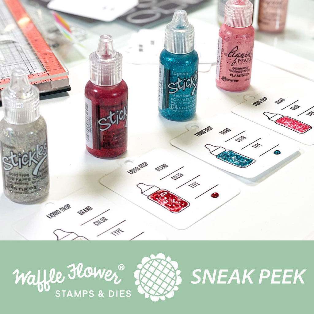 Waffle Flower: Ink Pad Swatching | Stamp