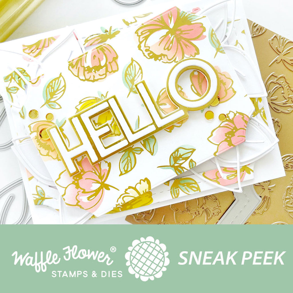 Intro to More Foil Plates Release - Day 1 - Organic Floral