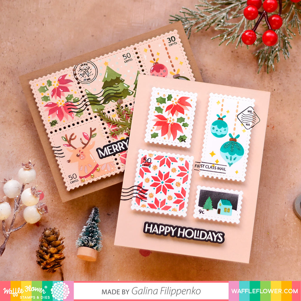 Color Combos for Postage Collage Collection
