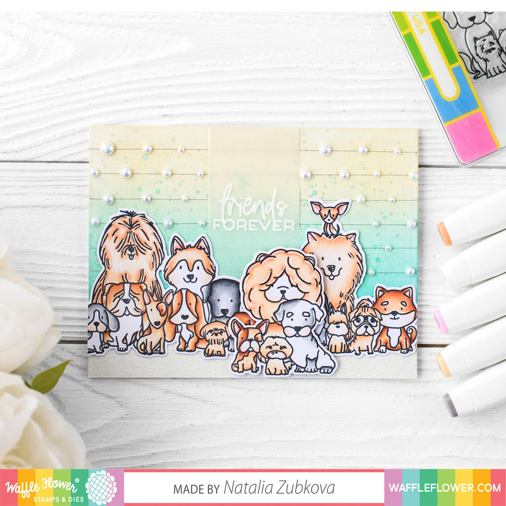 Ideas for Puppy Power Stamp Set by Natalia Zubkova