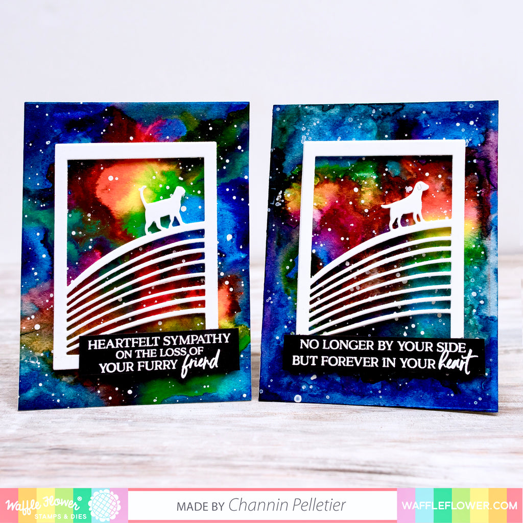 Start to Finish: Galaxy Watercoloring | feat. Rainbow Bridge