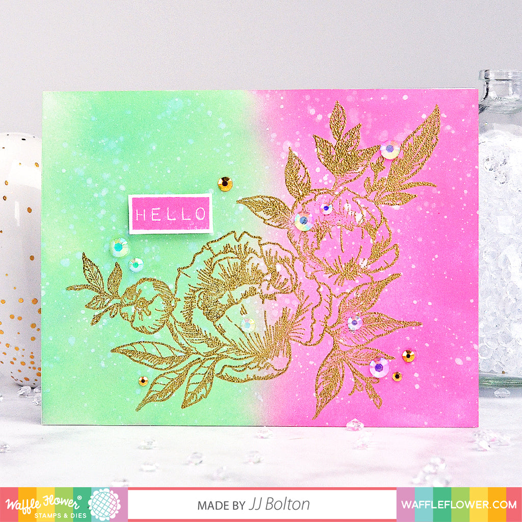 Simple Floral Card with JJ Bolton