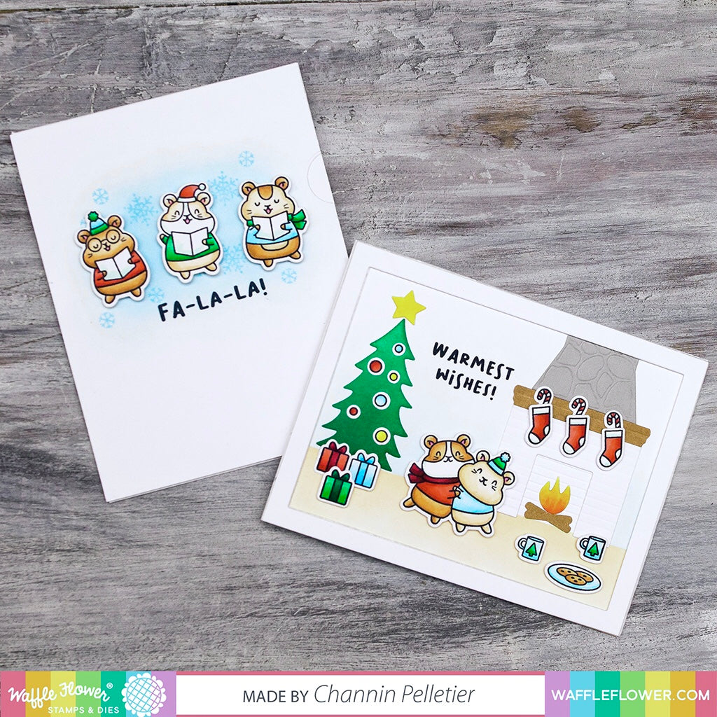 Start to Finish: Interactive Carolers with Winter Hamsters