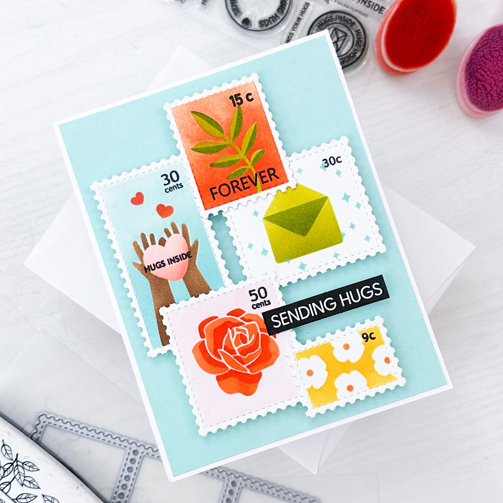 Intro to July Release - Day 3 Postage Collage & Elegant Christmas