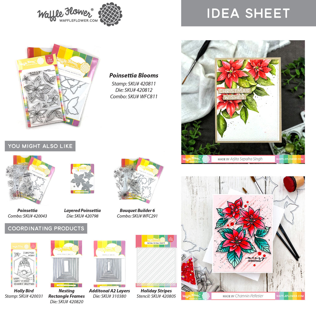 Intro to August Release - Christmas Florals