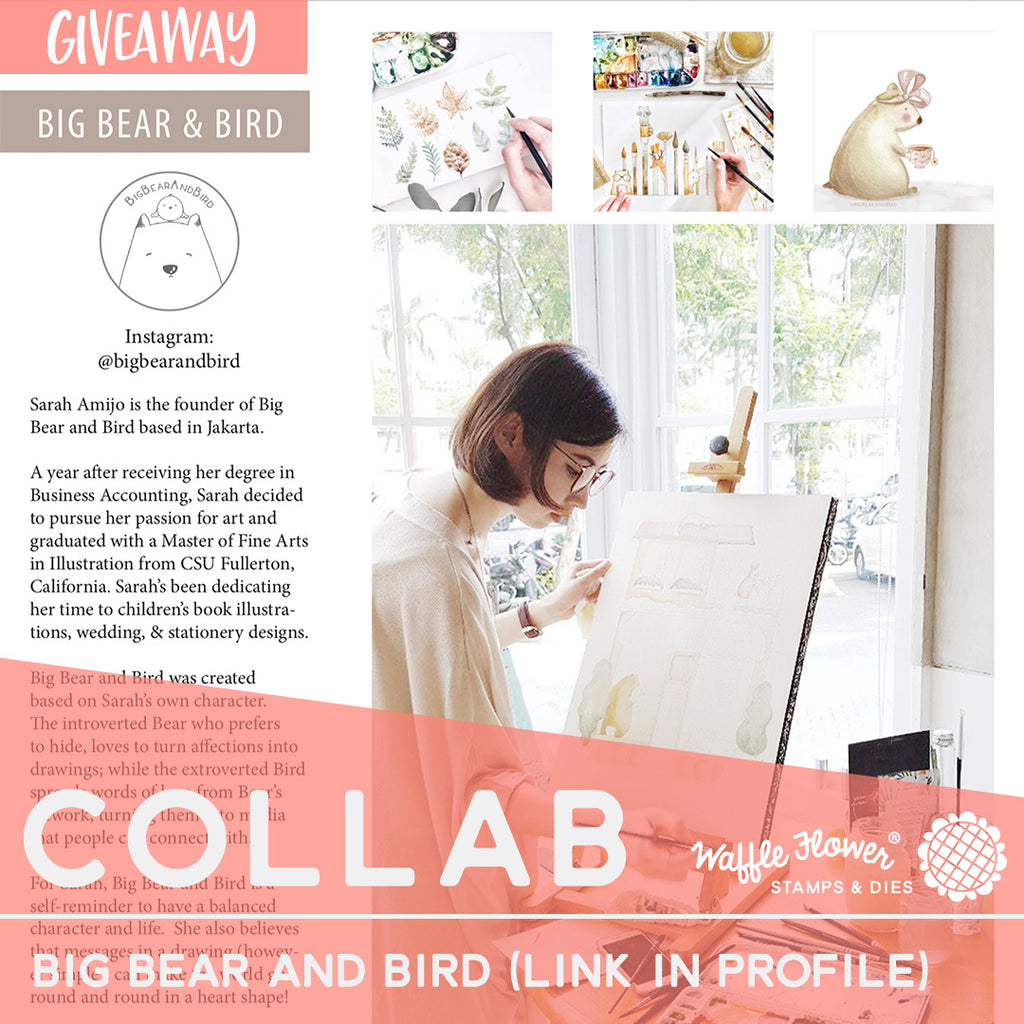 Collaborations: Big Bear & Bird and A Giveaway