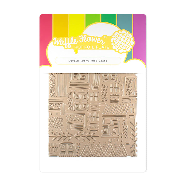Doodle Print Foil Doodle Print Foil