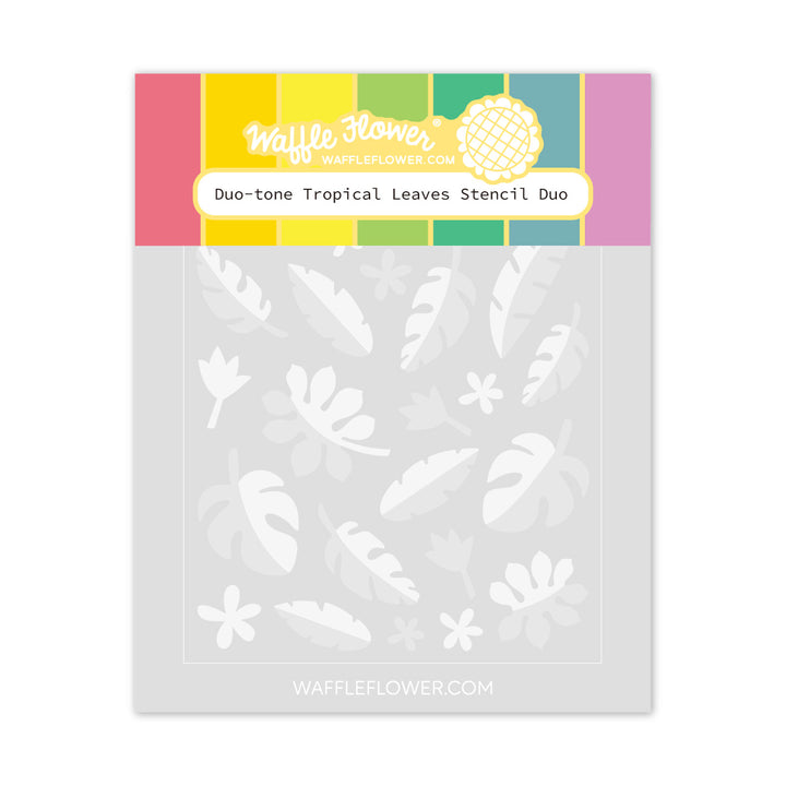 Duo Tone Tropical Leaves Duo Tone Tropical Leaves