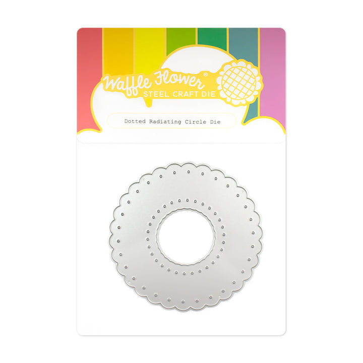 Dotted Radiating Circle Dotted Radiating Circle