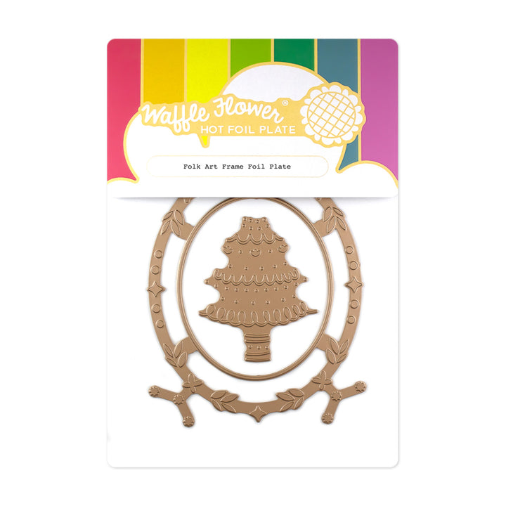 Folk Art Frame Foil Folk Art Frame Foil