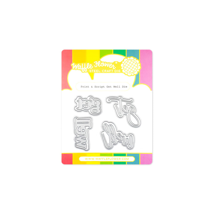 Print & Script Get Well Print & Script Get Well