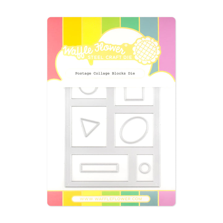 Postage Collage Blocks Postage Collage Blocks