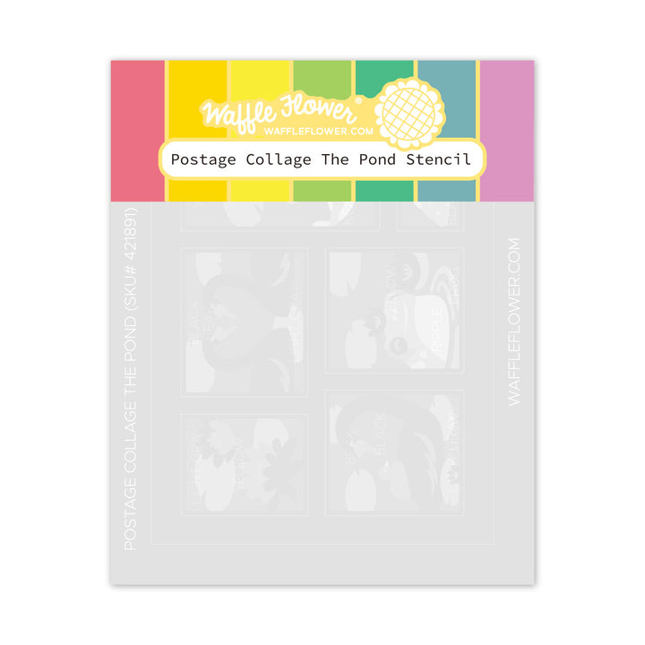 Postage Collage The Pond Postage Collage The Pond