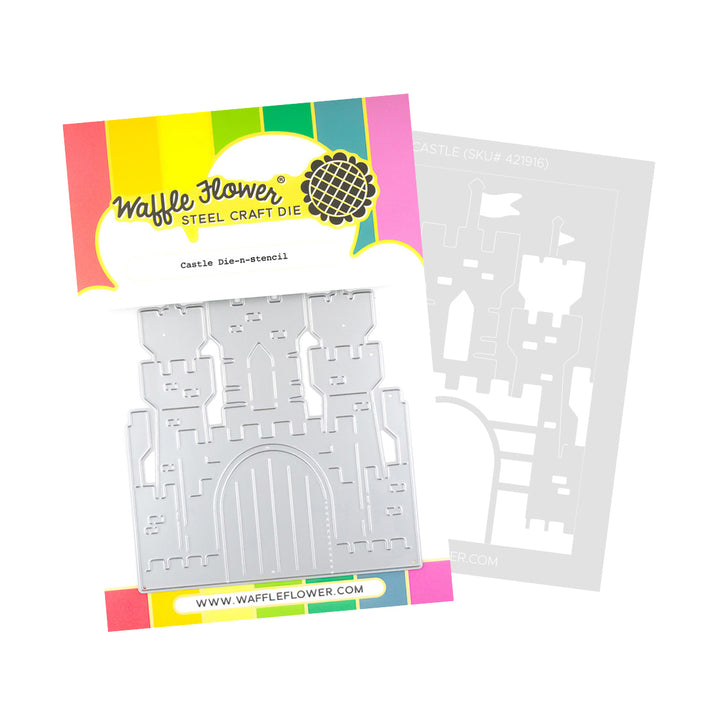 Castle Die N Stencil Castle Die N Stencil