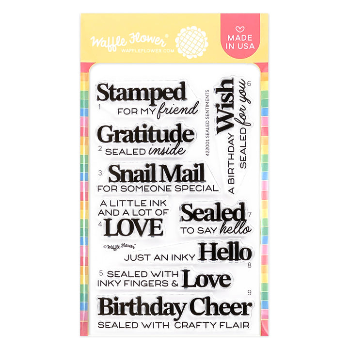 Sealed Sentiments Sealed Sentiments