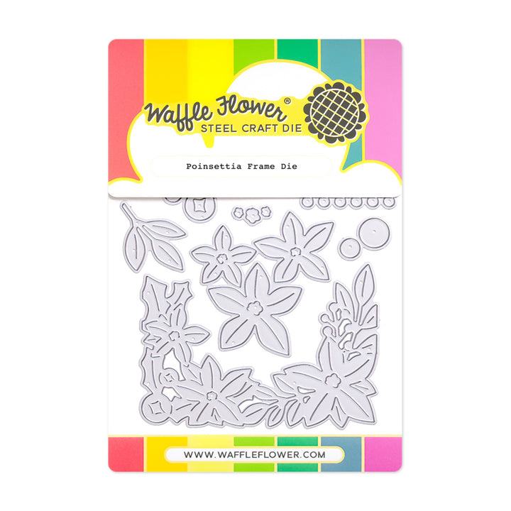 Poinsettia Frame