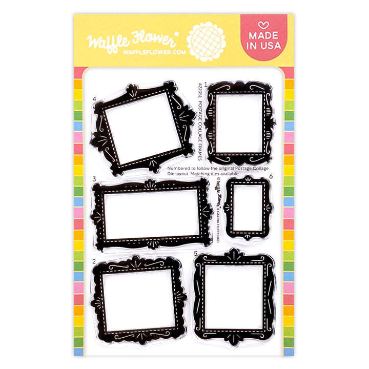 Postage Collage Frames Postage Collage Frames