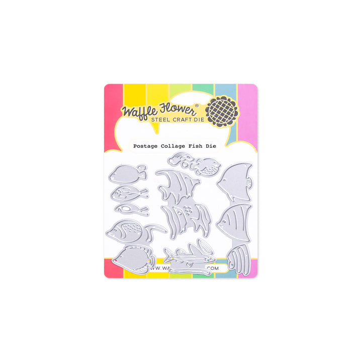 Postage Collage Fish Postage Collage Fish