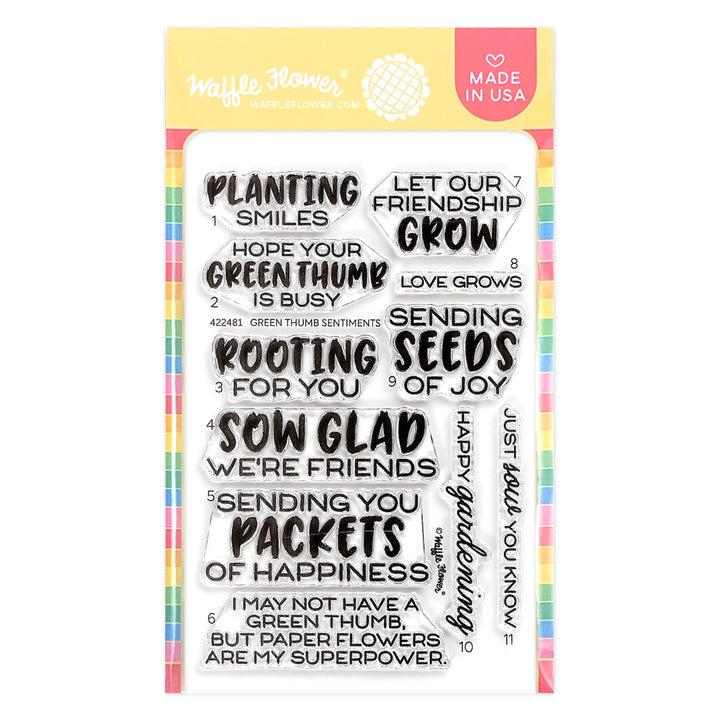 Green Thumb Sentiments