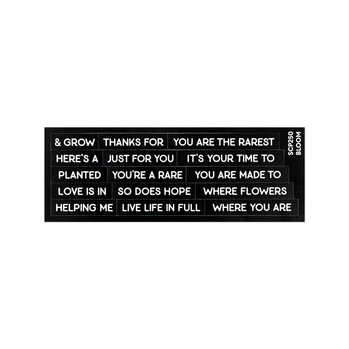 Subsentiments Bloom Subsentiments Bloom