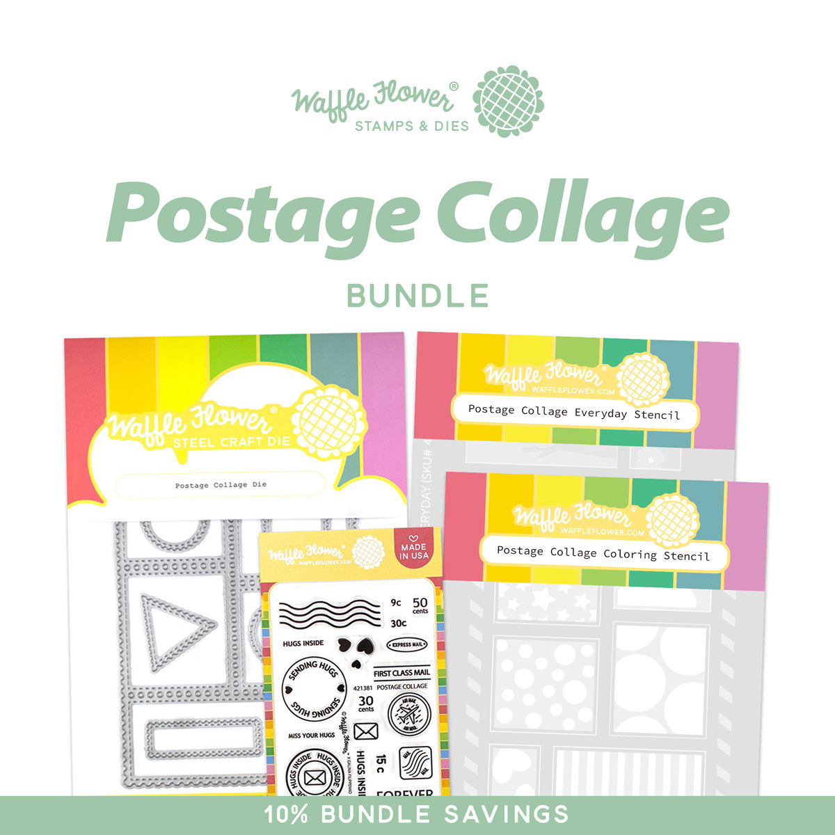 Postage Collage Bundle (Save 10%) – WaffleFlower.com