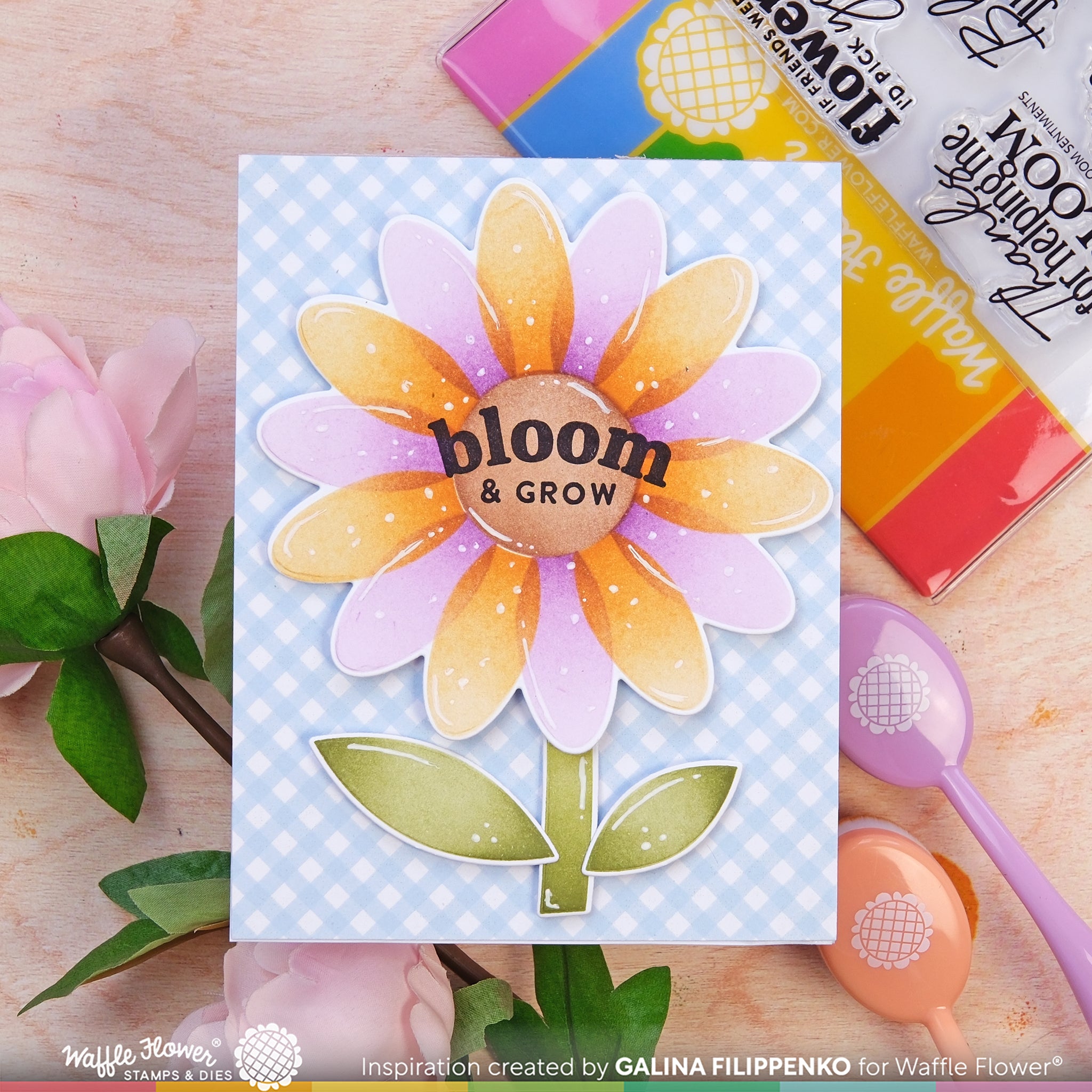 Oversized Daisy Die-n-stencil – WaffleFlower.com