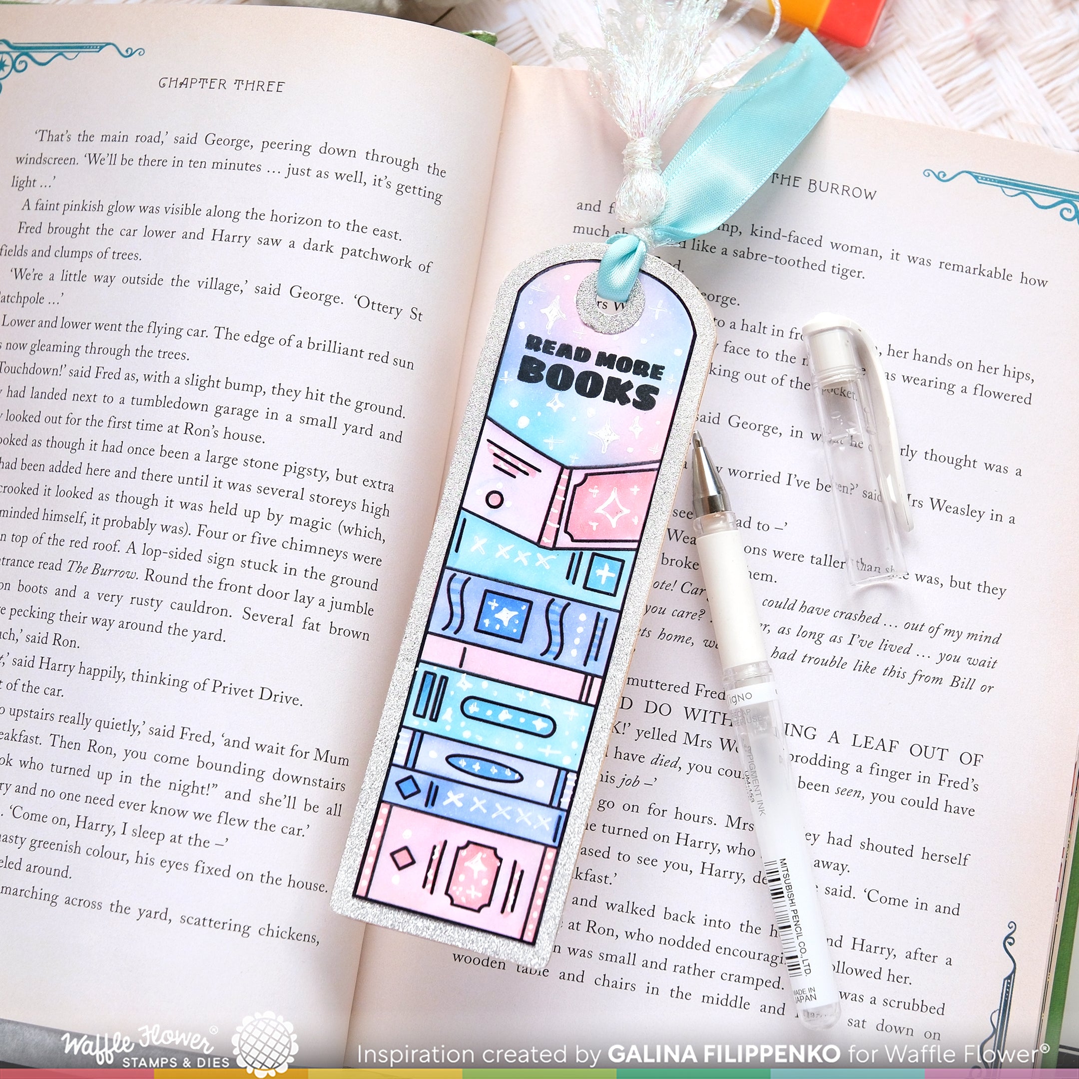 Round Bookmark Ribbon Round Bookmark Die – WaffleFlower.com