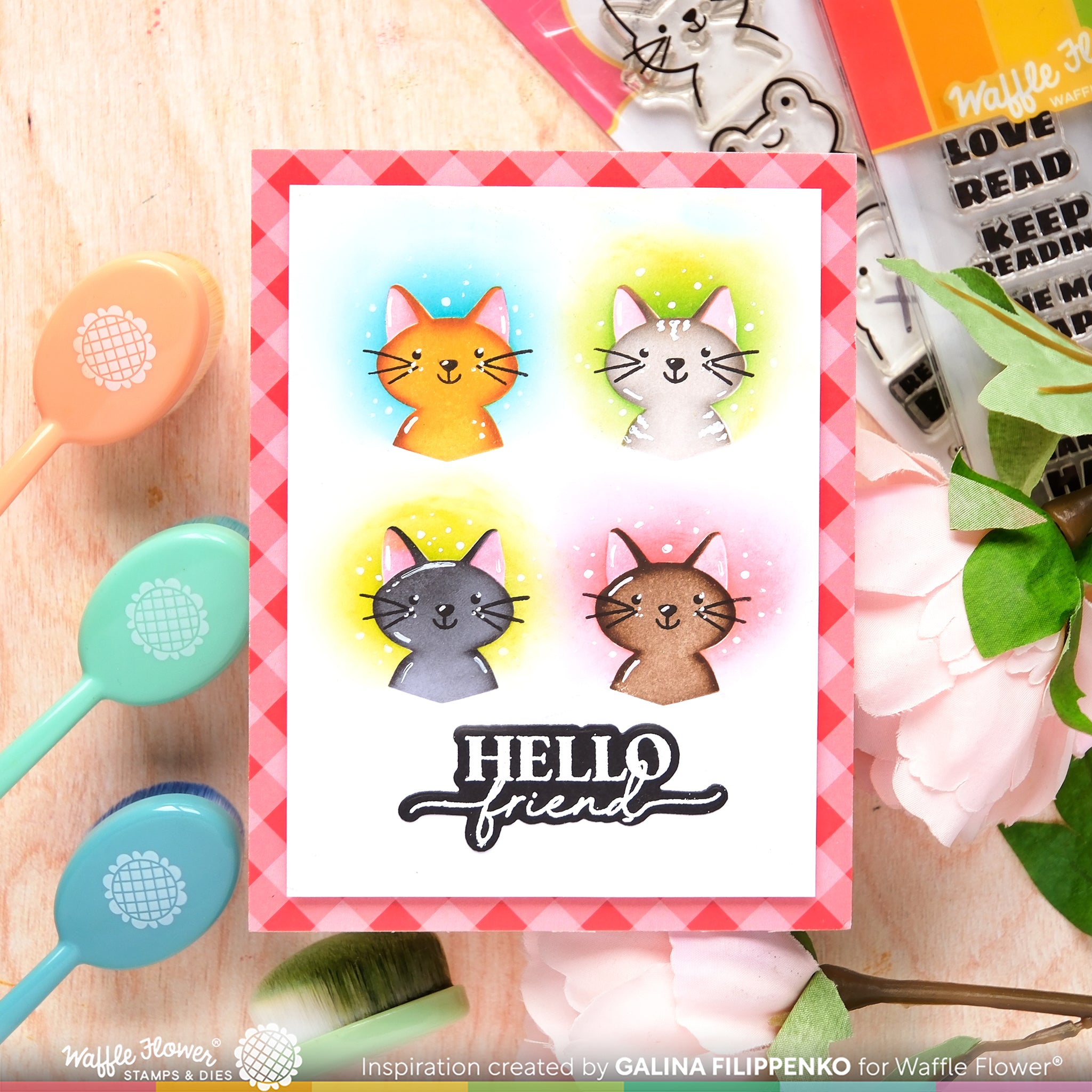 Round Critter Bookmark Stamp Set – WaffleFlower.com