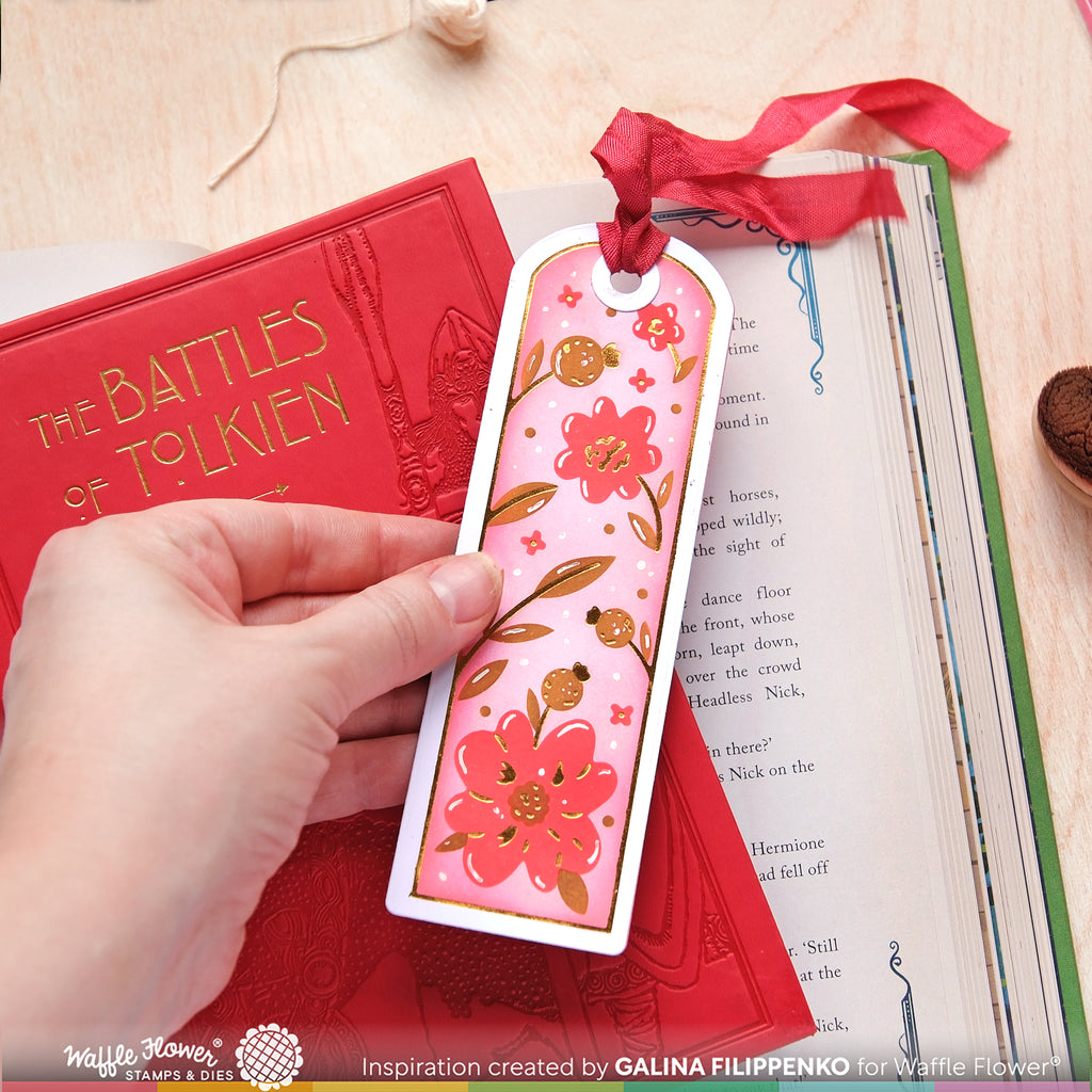 Round Bookmark Ribbon Round Bookmark Die – WaffleFlower.com