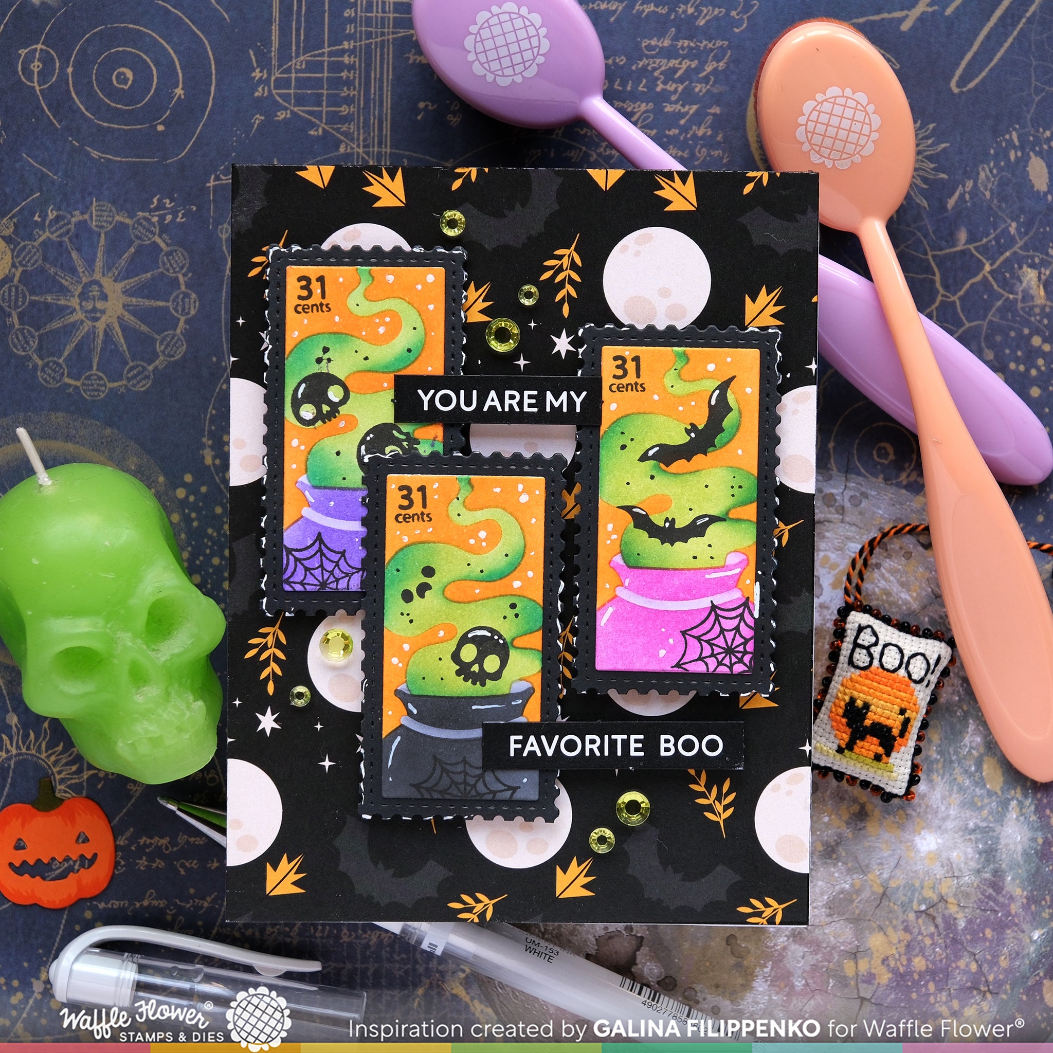 Subsentiments - Boo Diecut – WaffleFlower.com