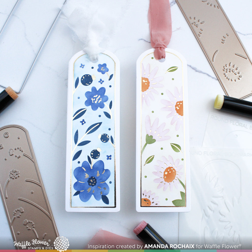 Round Bookmark Ribbon Round Bookmark Die – WaffleFlower.com