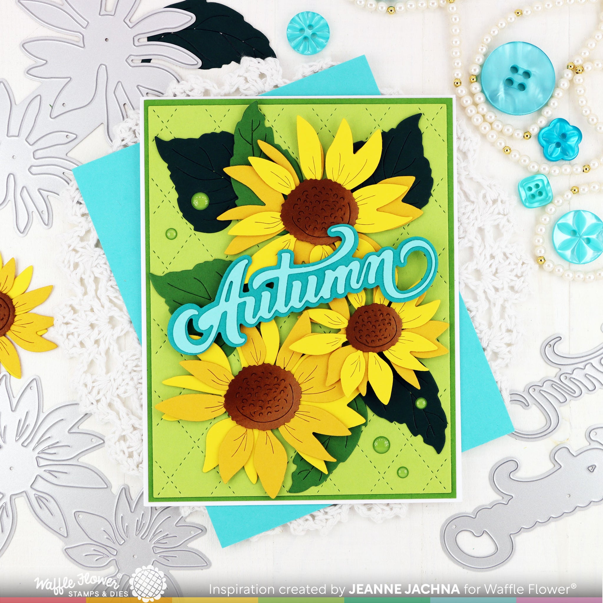 Sunflower Die – WaffleFlower.com
