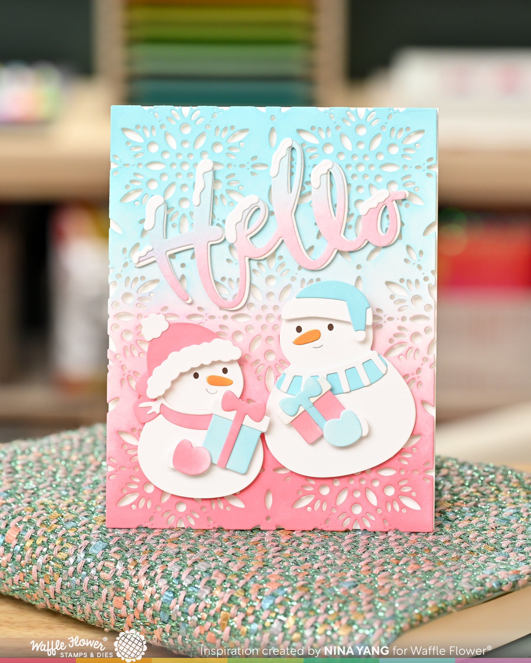 Frosty Panel Die – WaffleFlower.com