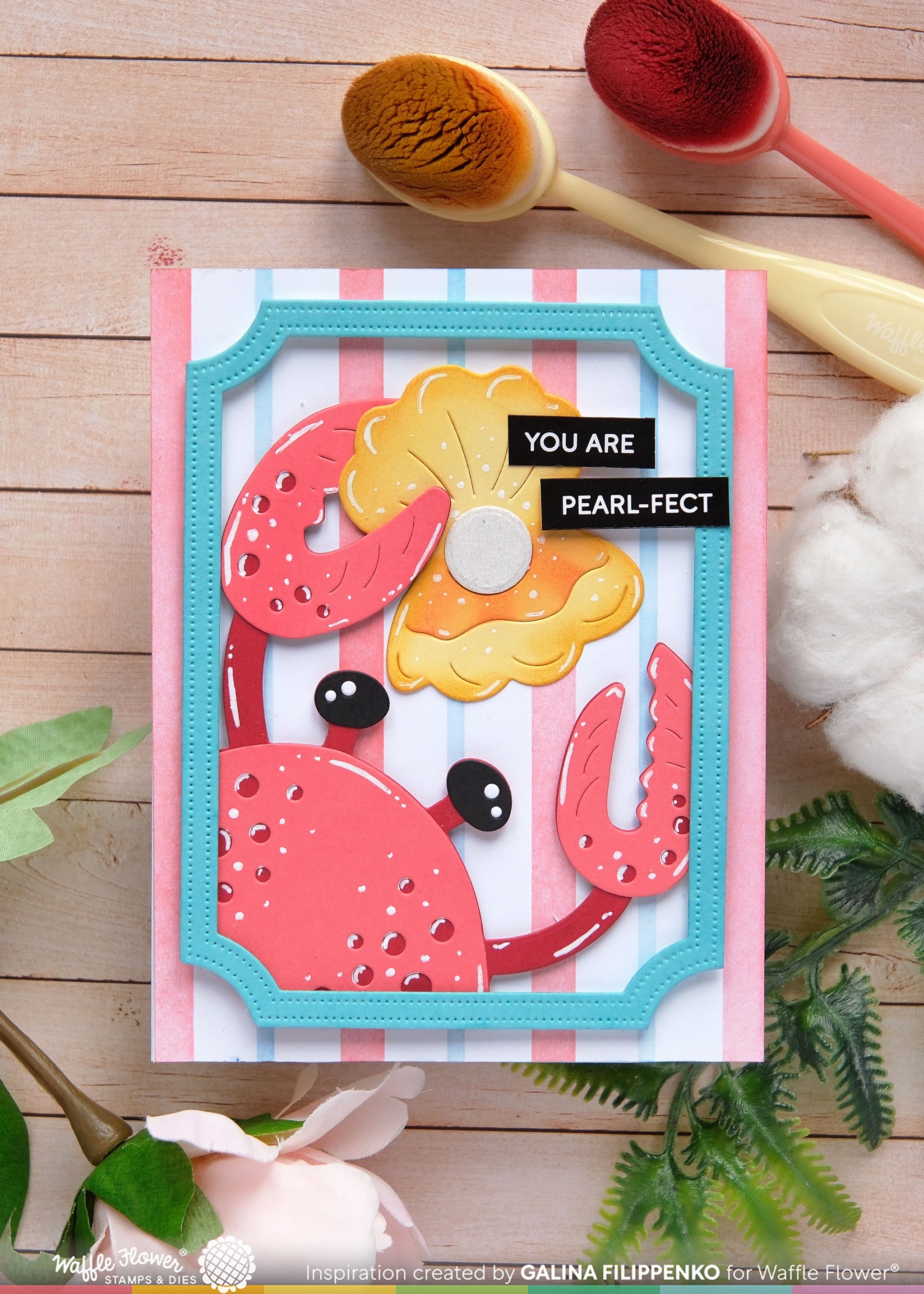 Seashell Frame Die – WaffleFlower.com