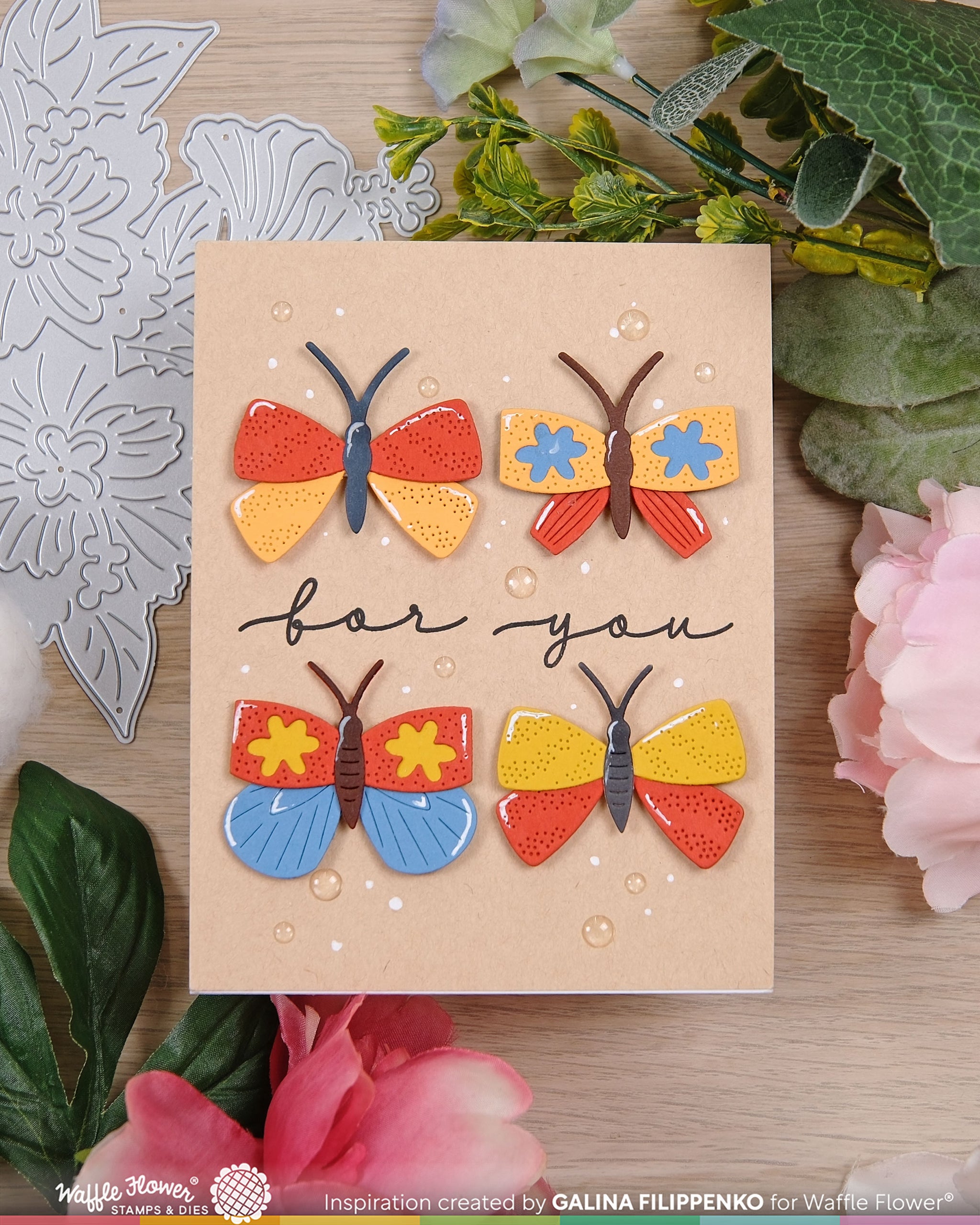 Mix-n-match Butterflies Die – WaffleFlower.com