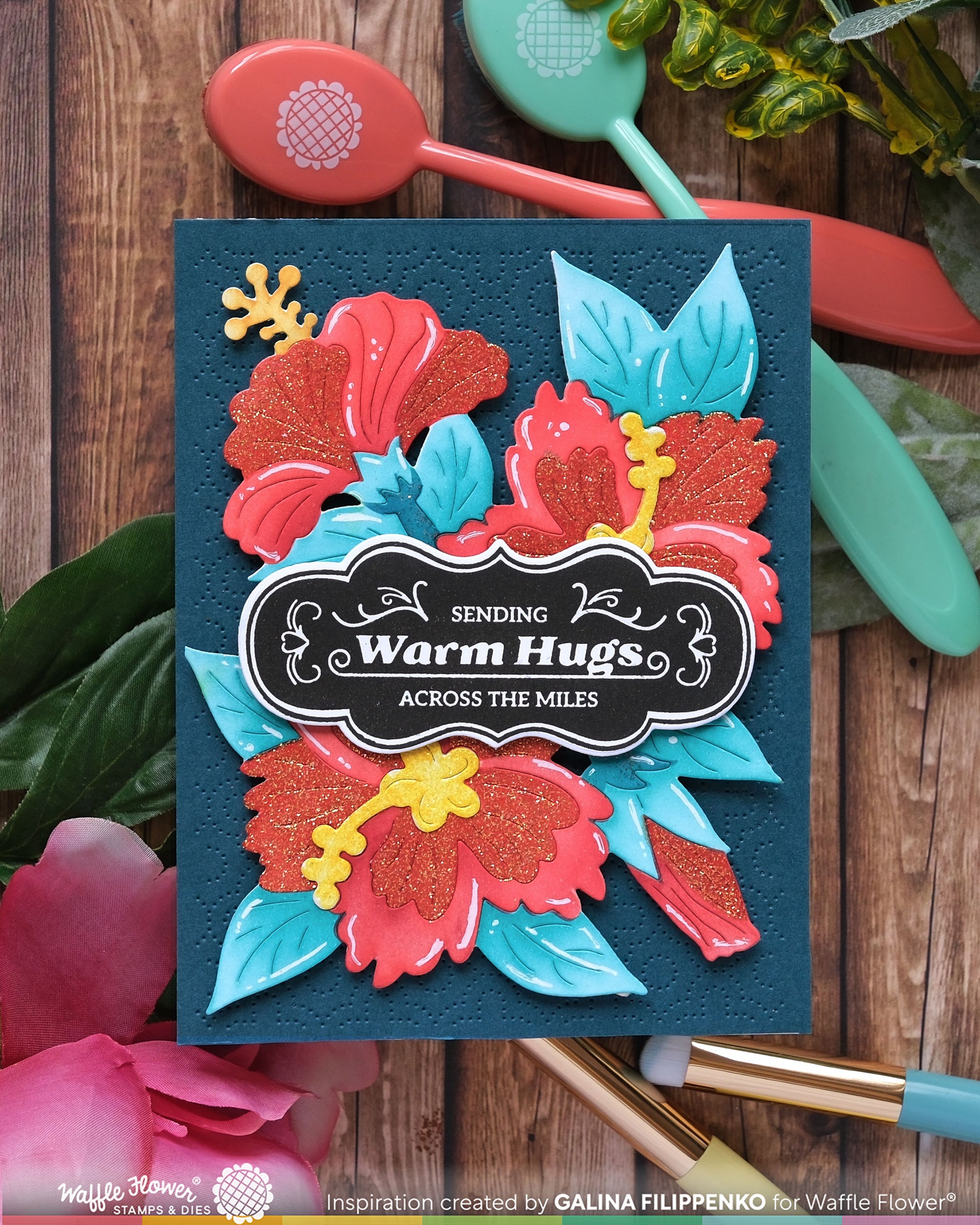 Vintage Label 1 Stamp Set – WaffleFlower.com