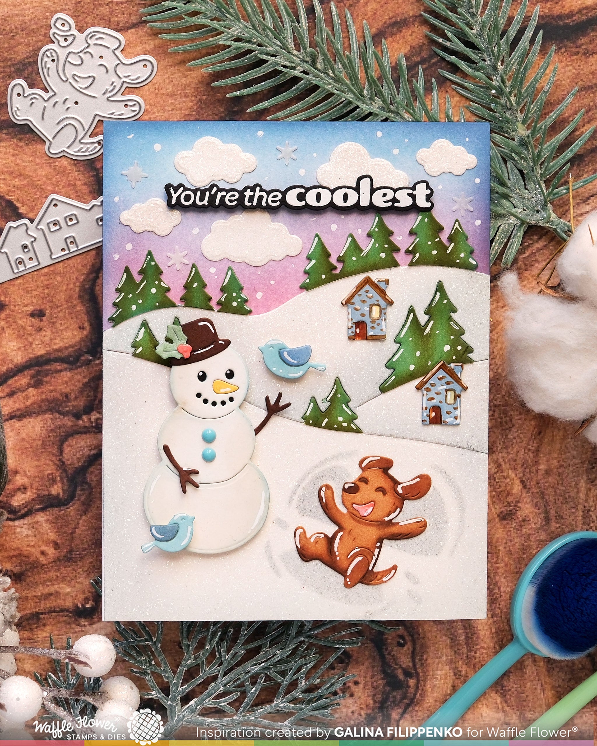 Snowy Hills Bundle – WaffleFlower.com
